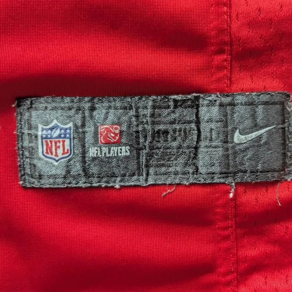 Nike Men's Red and White Jersey